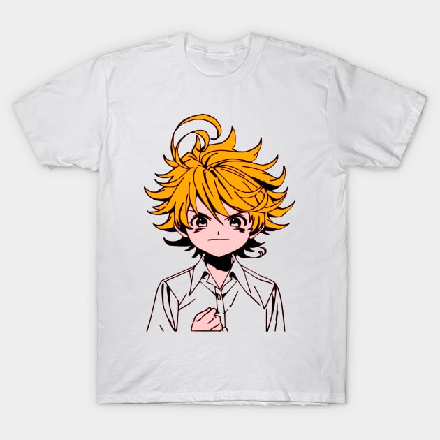 Emma The Promised Neverland T-Shirt by OtakuPapercraft